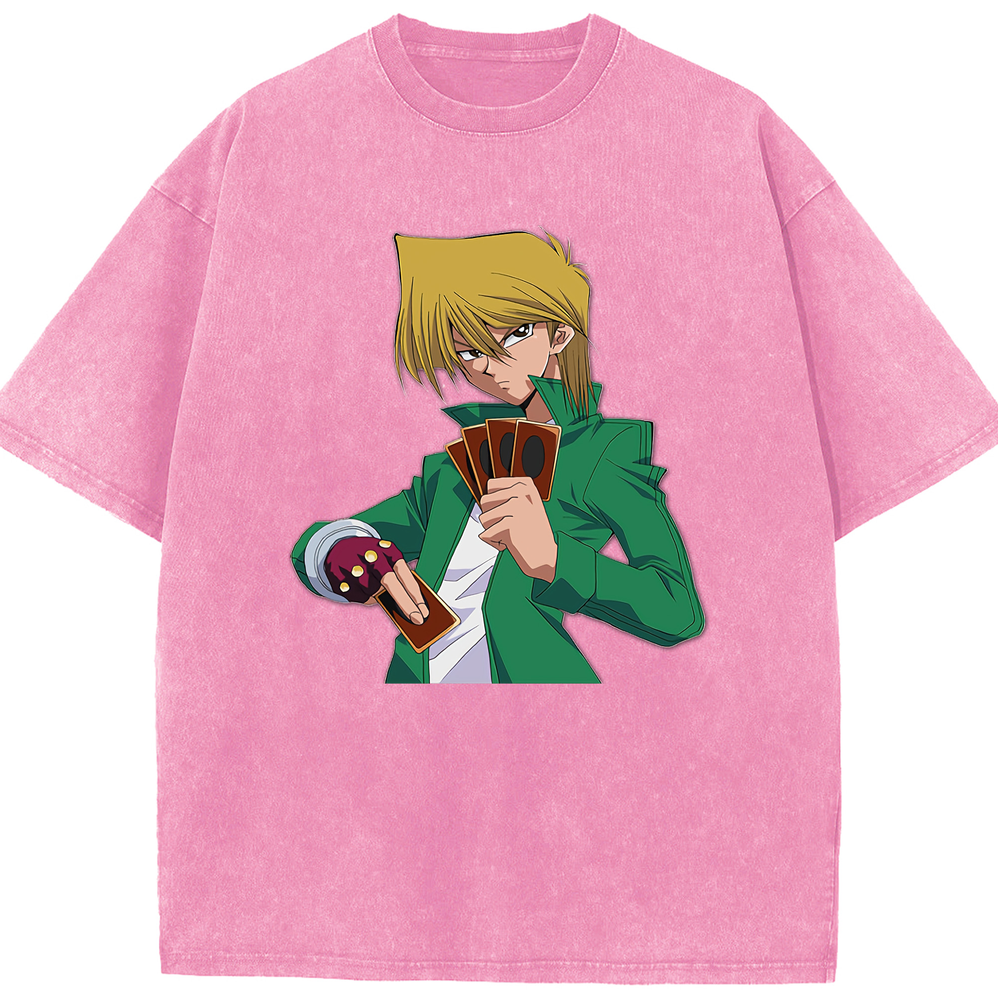 （画像用） 遊☆戯☆王 Yu-Gi-Oh! 綿100% ヴィンテージ風 半袖Tシャツ（フロントプリント）